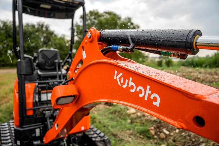 Boom mounted LED work light Boom mounted LED work light